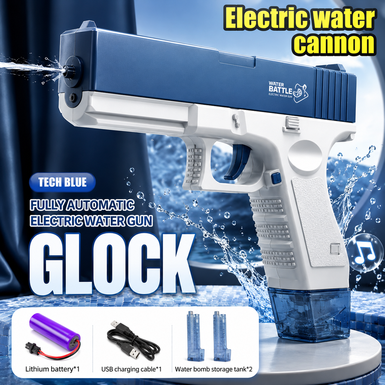 Electric Water Gun – Water Battle